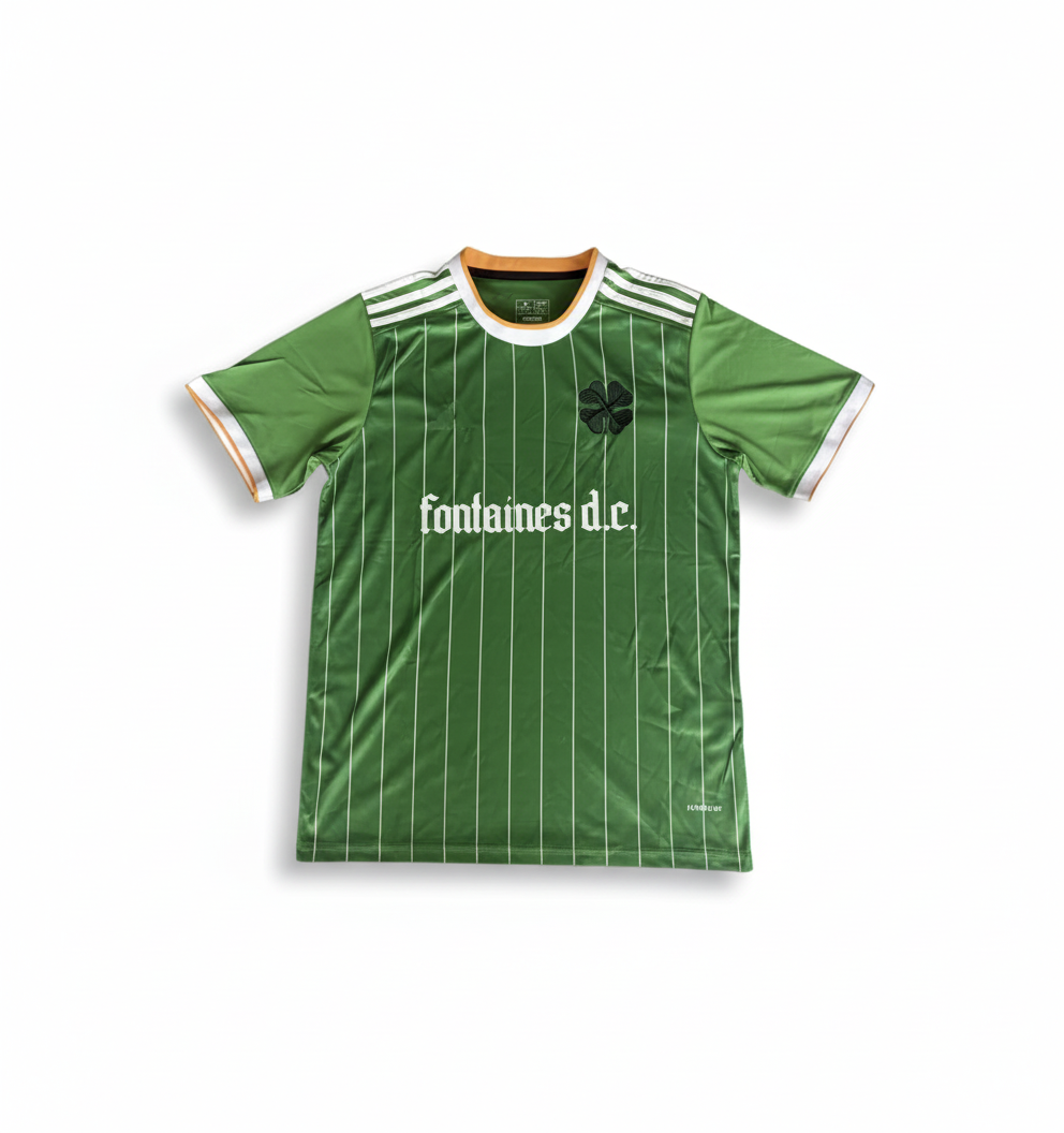 Fontaines D.C. x Ireland Home Pinstripe Jersey Front
