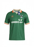 Kneecap Ireland Retro Green Jersey Front